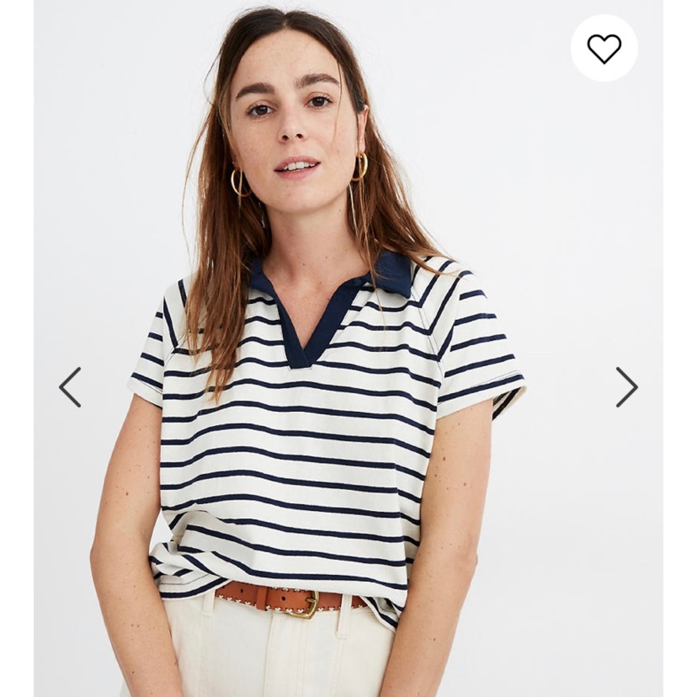 Madewell Boxy Polo Tee